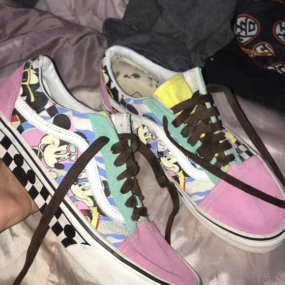 Vans Other - custom Disney Vans , pastel colored